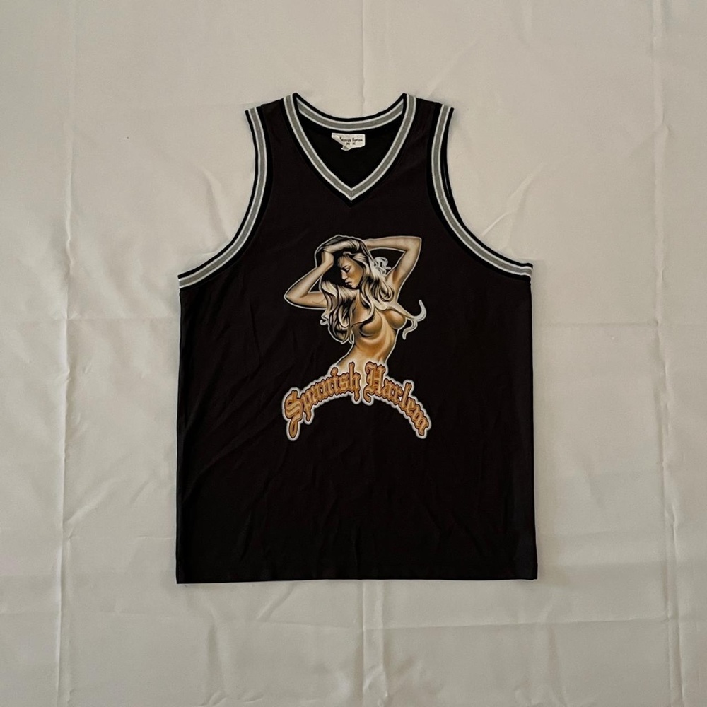 Spanish Harlem 949 NYC 90s Hip Hop Basketball Jersey
